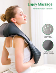 YoooJOY ergonomic neck massager design for comfortable relief