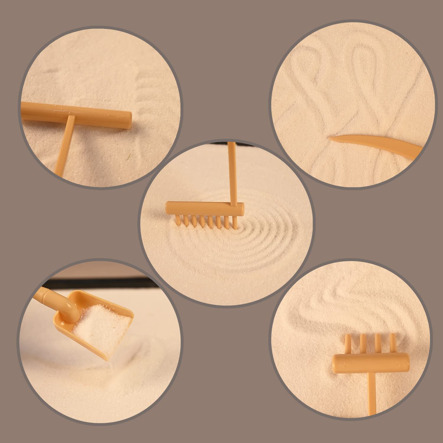 Yoquare Mini Zen Garden gift-set-packaging ready for gifting.