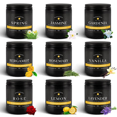 YOROXRG 9Pack jasmine candle creates soothing aroma at home.