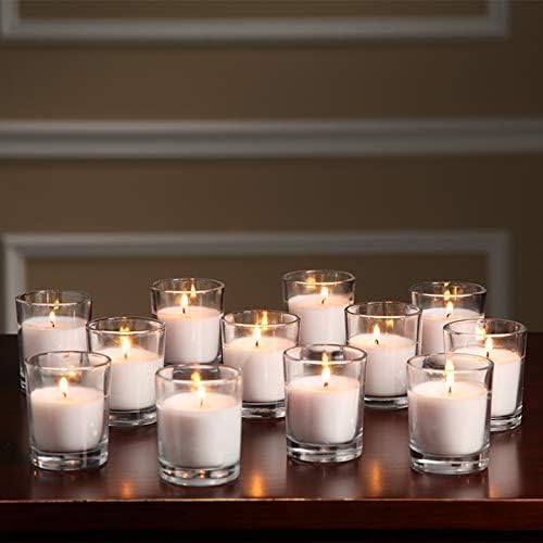 YOROXRG meditation and relaxation glass votive candles