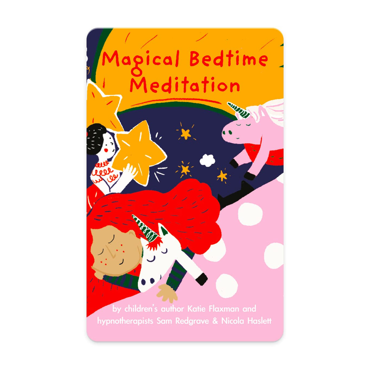 Yoto Magical Bedtime Meditation card cover, inviting calm bedtime routine for kids