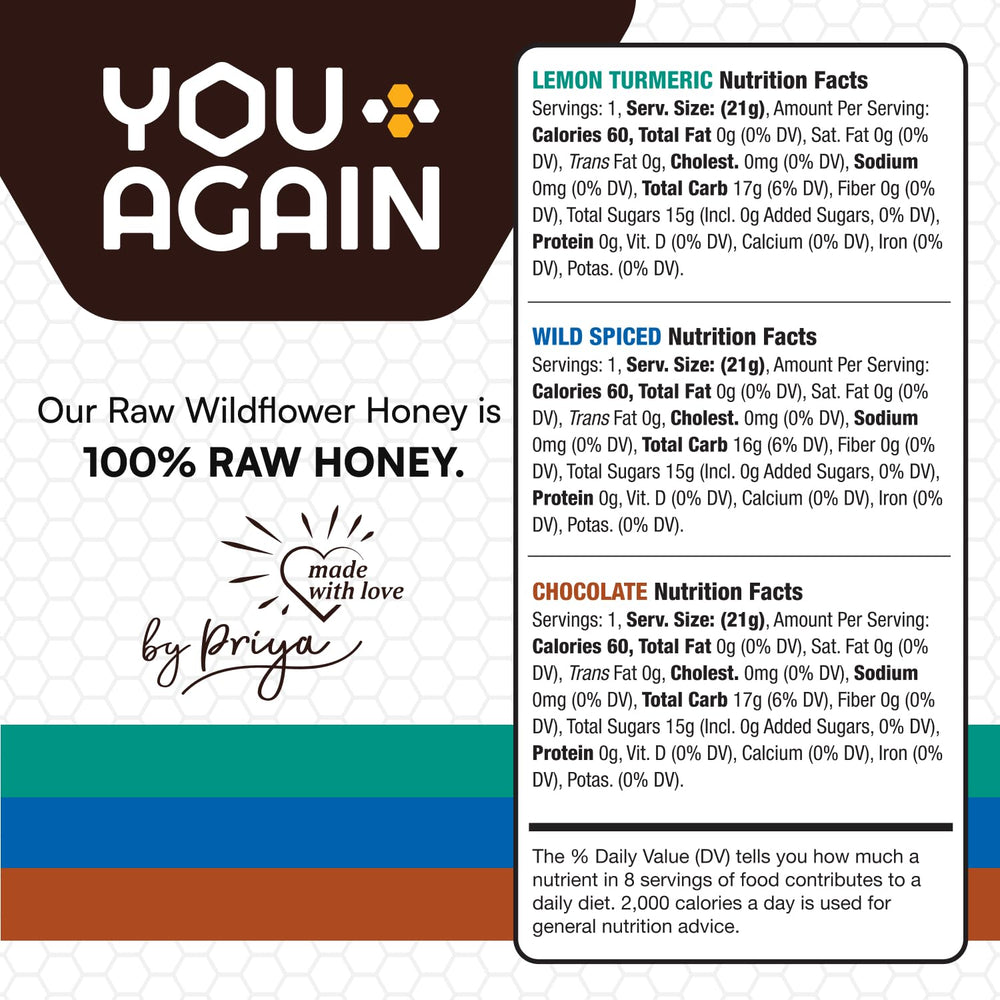 You Again Super Honey packets provide quick energy for athletes during workouts.