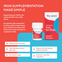 You+yours tasteless iron powder close-up texture blends without altering flavor