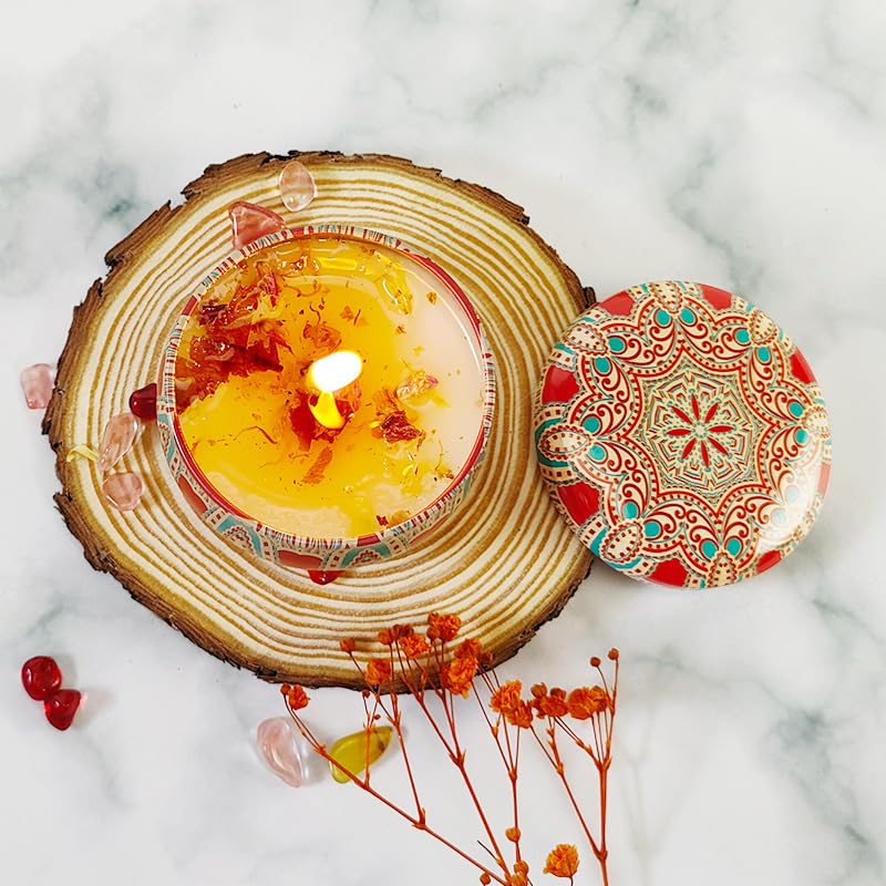 YouLain yoga and bath ambience candle set enhances tranquil moments