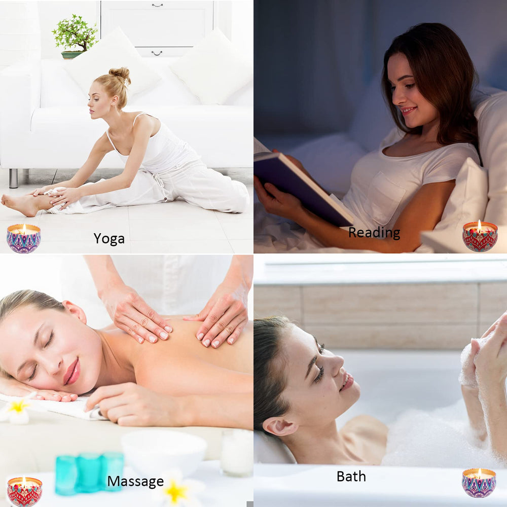 YouLain Yoga and Bath Aromatherapy Candle supports mindful routines.