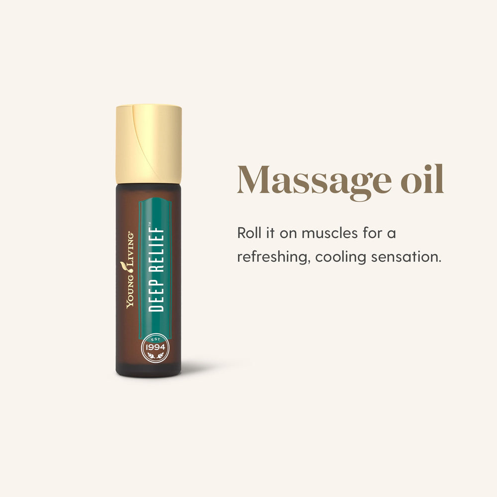 Ingredients highlight of the Deep Relief essential oil blend