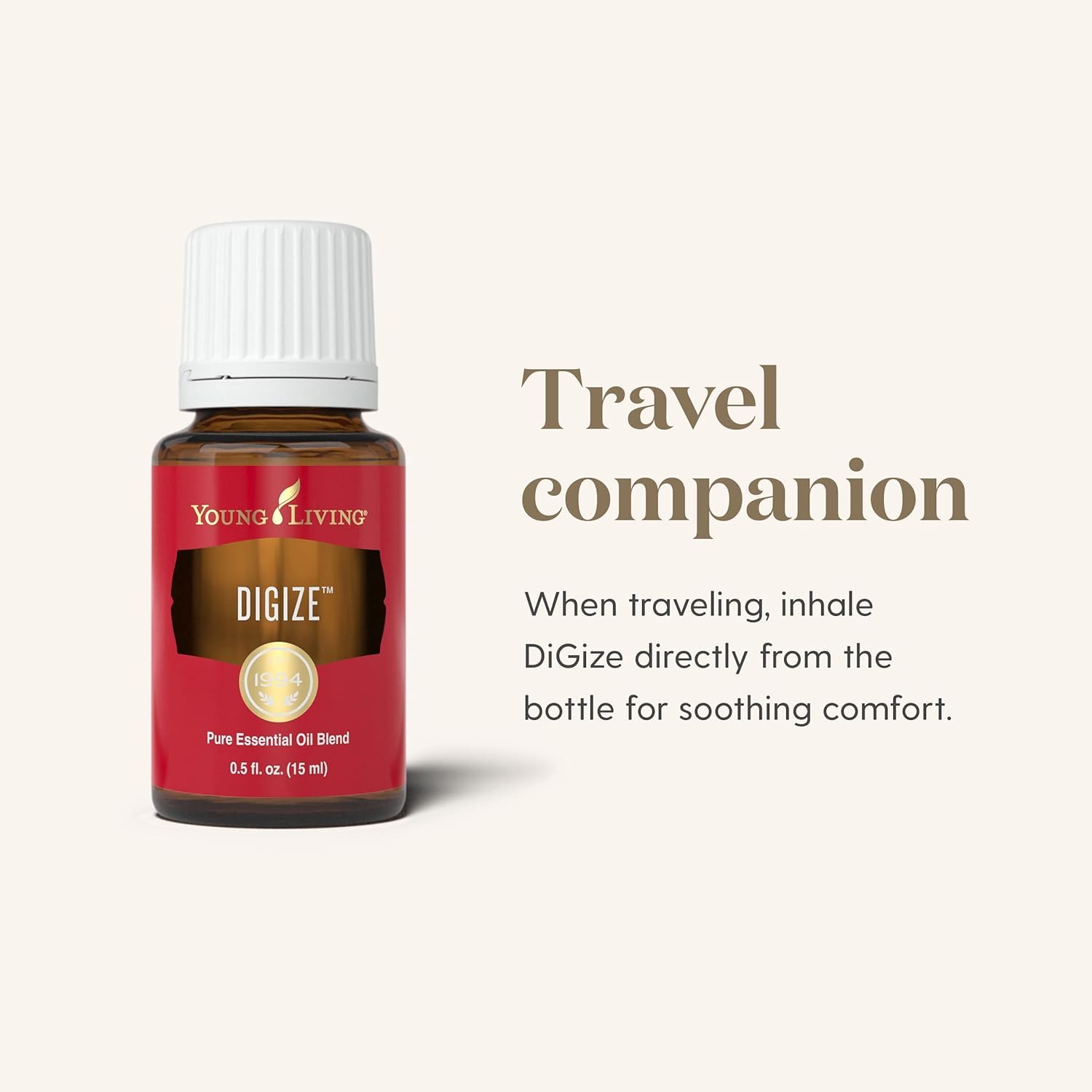 DiGize bottle with drop visualization for water-add travel use