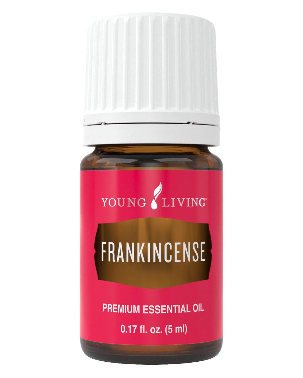 Young Living Frankincense oil 5 ml bottle for daily skincare.