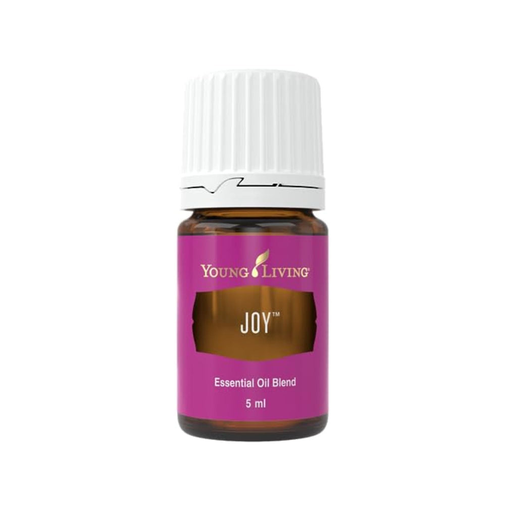 Young Living Joy bottle pour releases mood-boosting aroma in any space