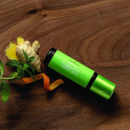 Travel-friendly TummyGize roll-on, perfect for on-the-go tummy moments.