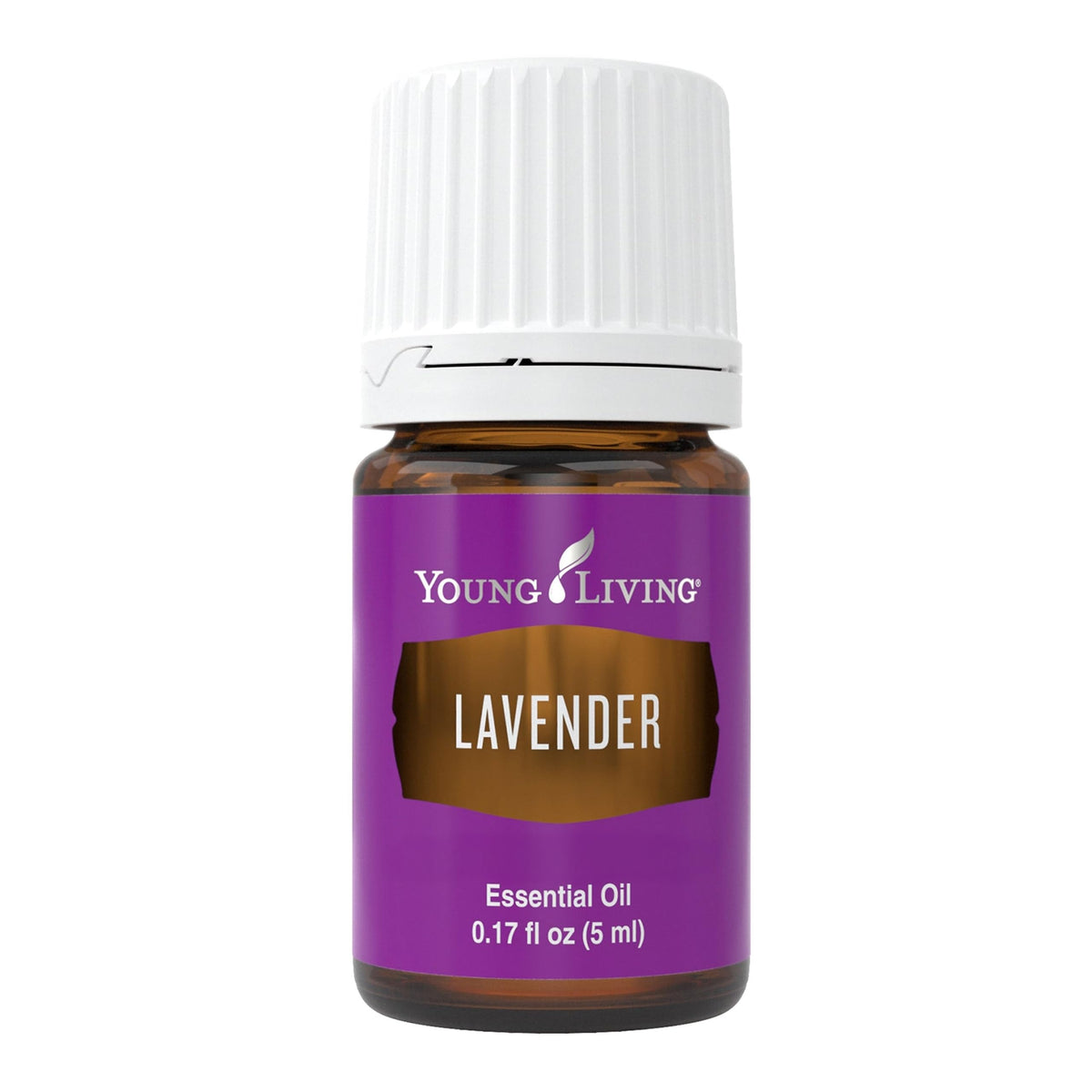 Young Living Lavender Essential Oil bottle with label, ideal for calming aromatherapy routines.