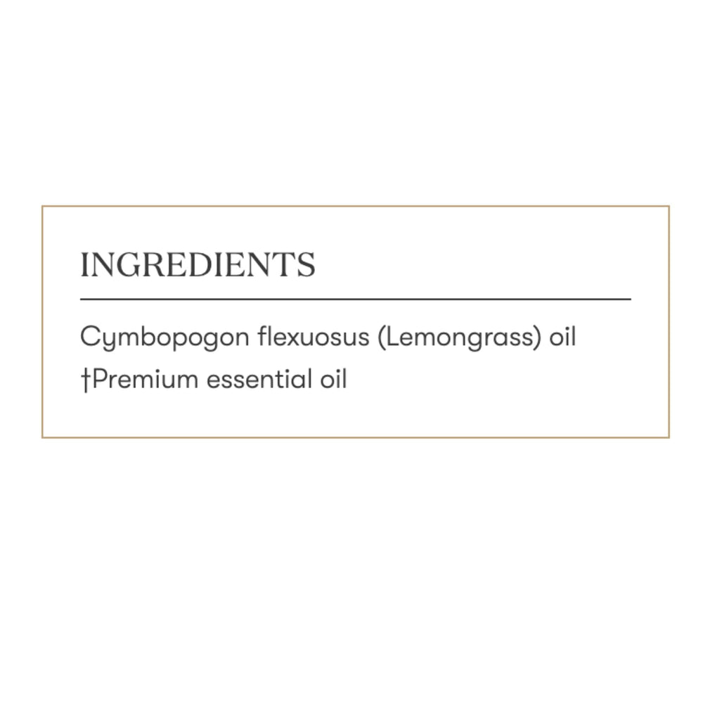 Young Living Lemongrass 15ml bottle ready for diffusion and topical use.