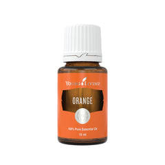 Young Living Orange Essential Oil bottle ready for diffusion to uplift mood.