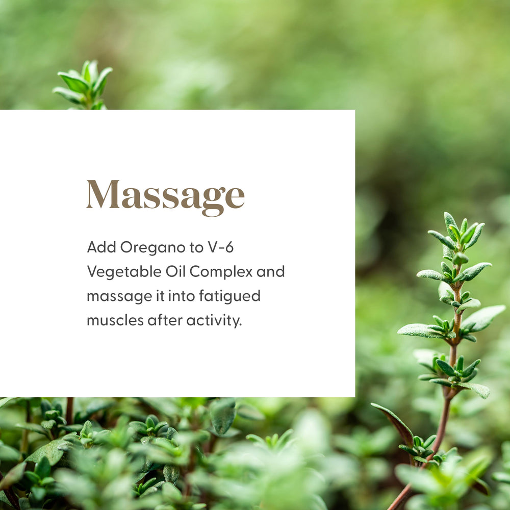 Young Living Oregano oil with topical dilution prepared for skin care routines