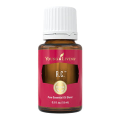Young Living RC Blend diffuses a refreshing, uplifting aroma at home.