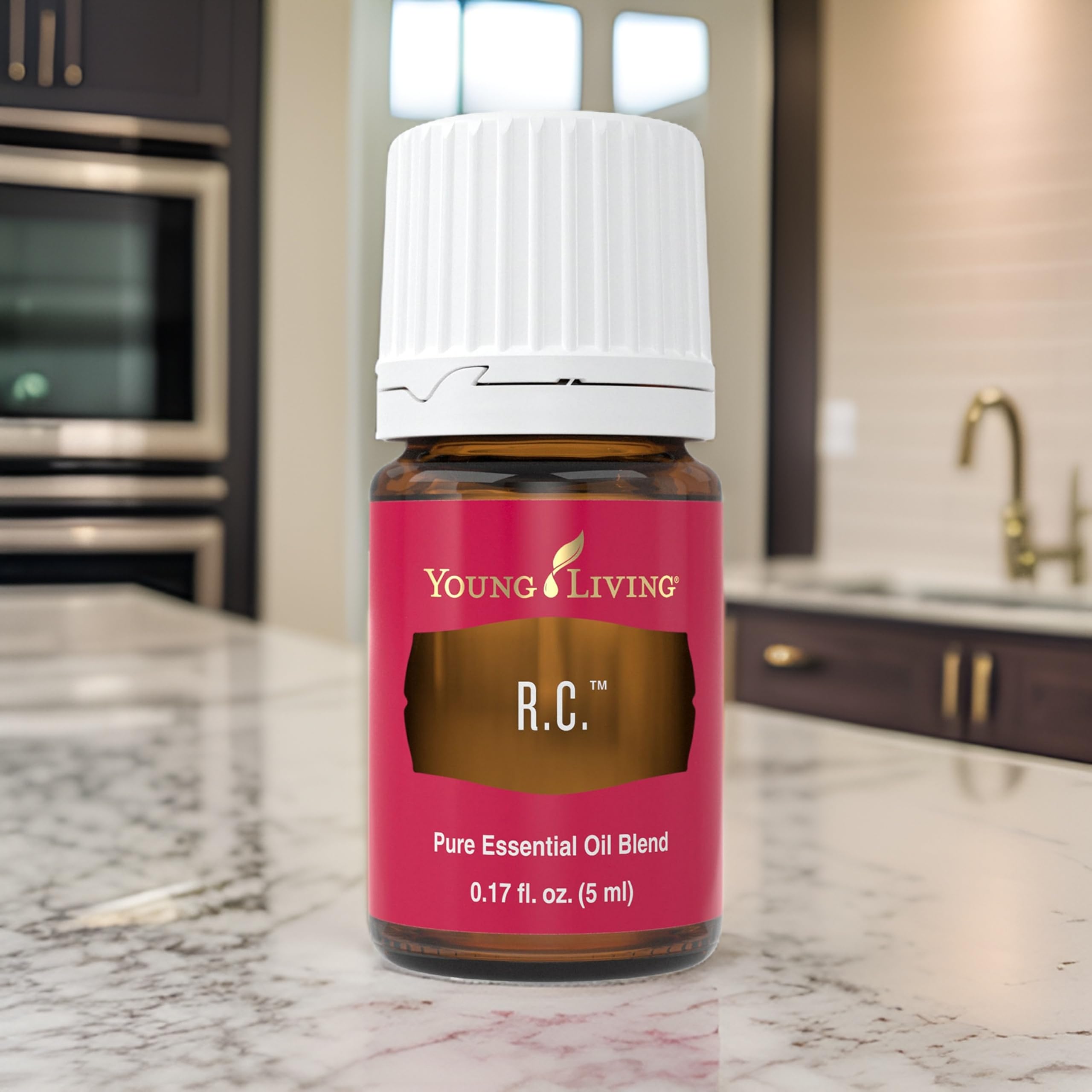 Young Living RC nature-in-home scene highlighting authentic blend.