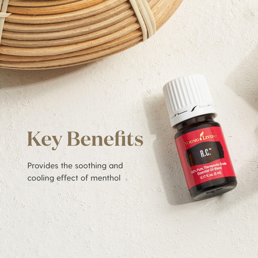 Young Living RC woodsy aroma evokes nature-inspired calm in any room.