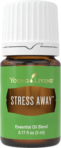 Young Living Stress Away Essential Oil Blend – 100% Pure Vanilla-Lime Aroma, 5ml | Diffuse & Topical Use