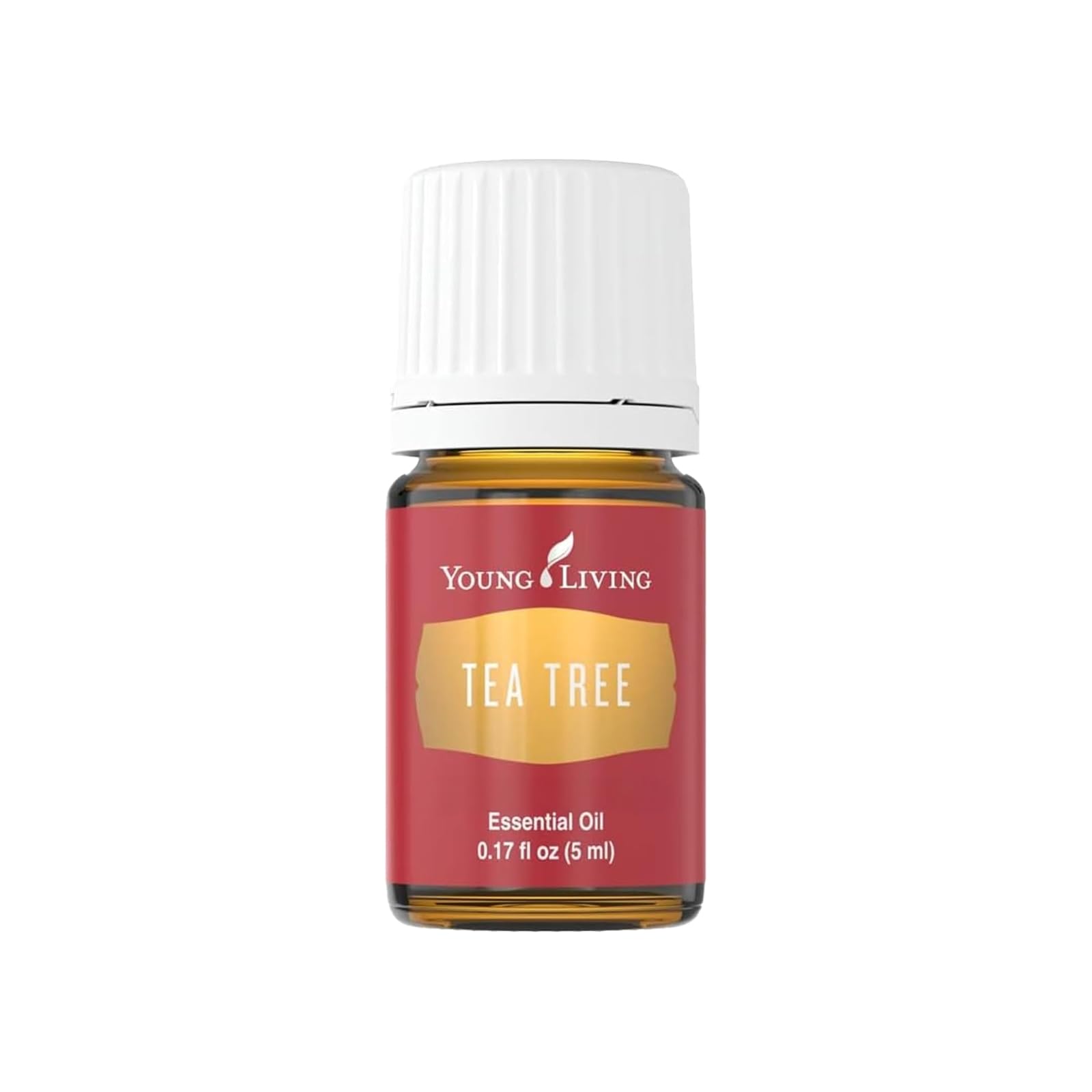 Young Living Tea Tree Oil bottle pour for daily skin care