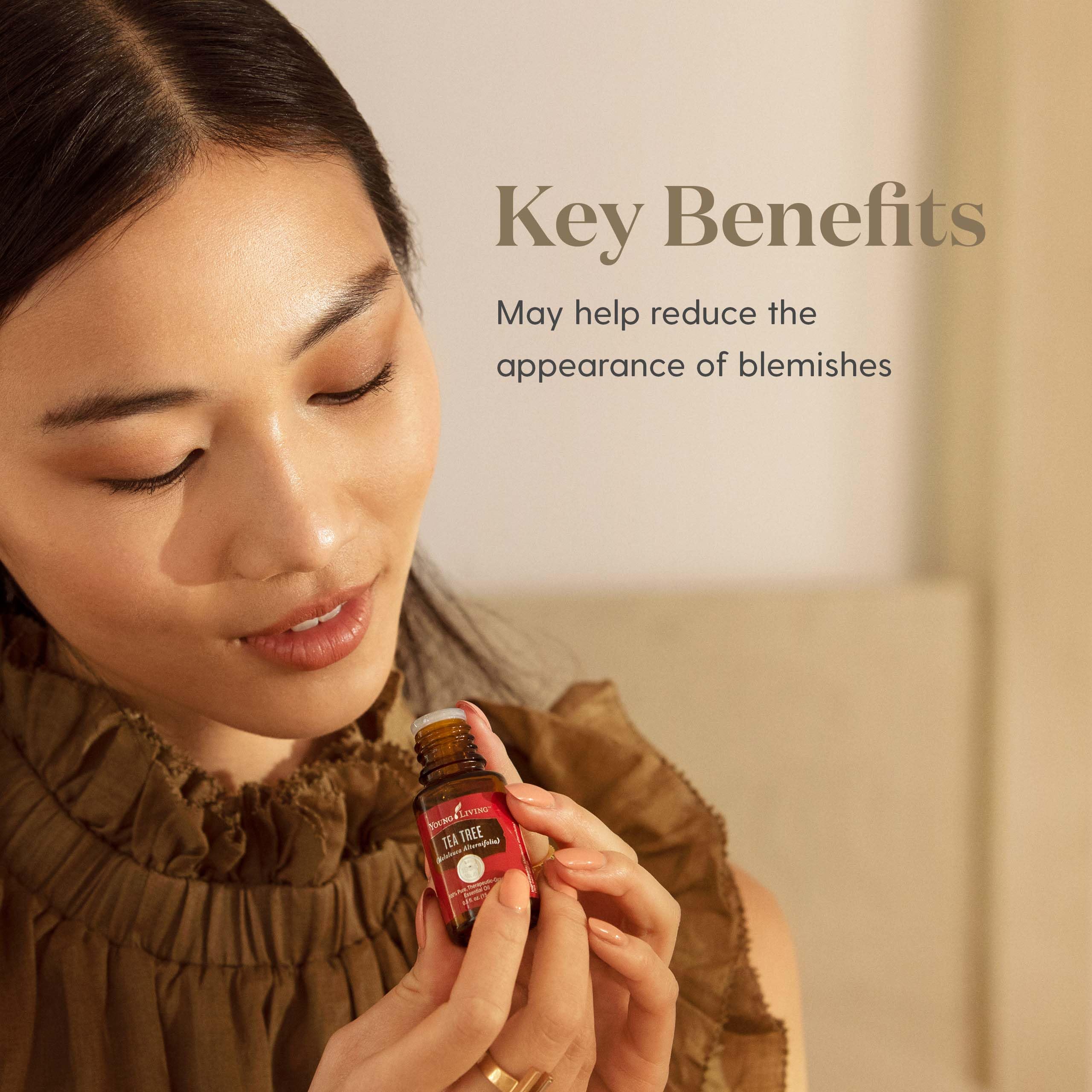 Young Living Tea Tree Oil diffuser setup demonstrates aroma versatility for a calm environment.
