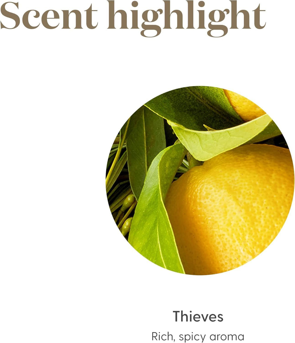 Young Living Thieves 15ml bottle inspiring natural DIY cleaning solutions