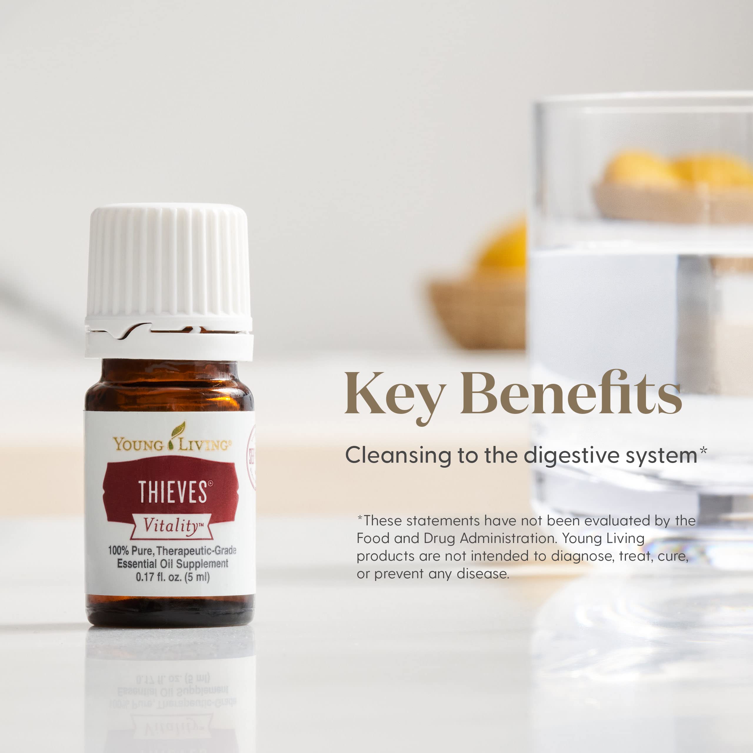 Young Living Thieves Vitality used in massage to support a soothing routine