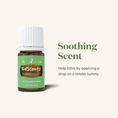 Young Living TummyGize diffuser-scene promoting calming aromatherapy for children