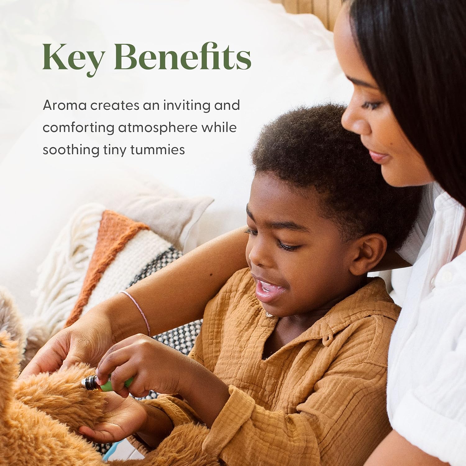 Young Living TummyGize dropper detail suggesting gentle aroma release