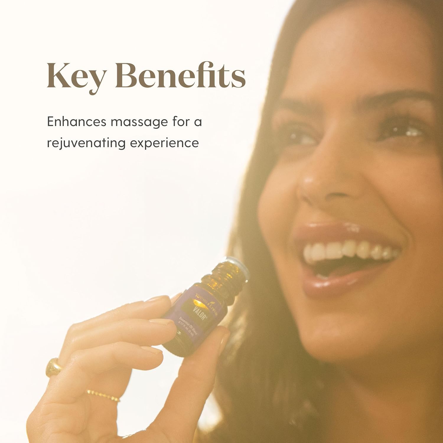 Young Living Valor blue tansy tone offers calm clarity in tense moments.