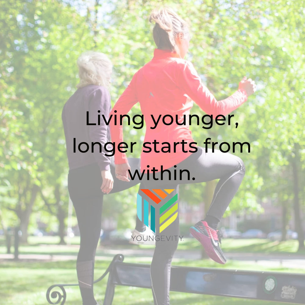 Youngevity BTT2-0 serving spoon and jar illustrating 30 servings per container