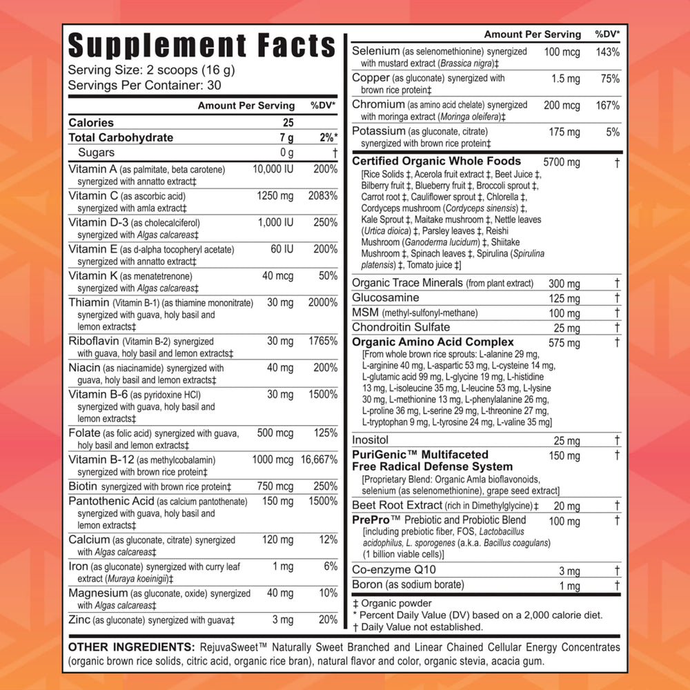 Two Youngevity BTT2 canisters on a shelf show long-lasting supply.