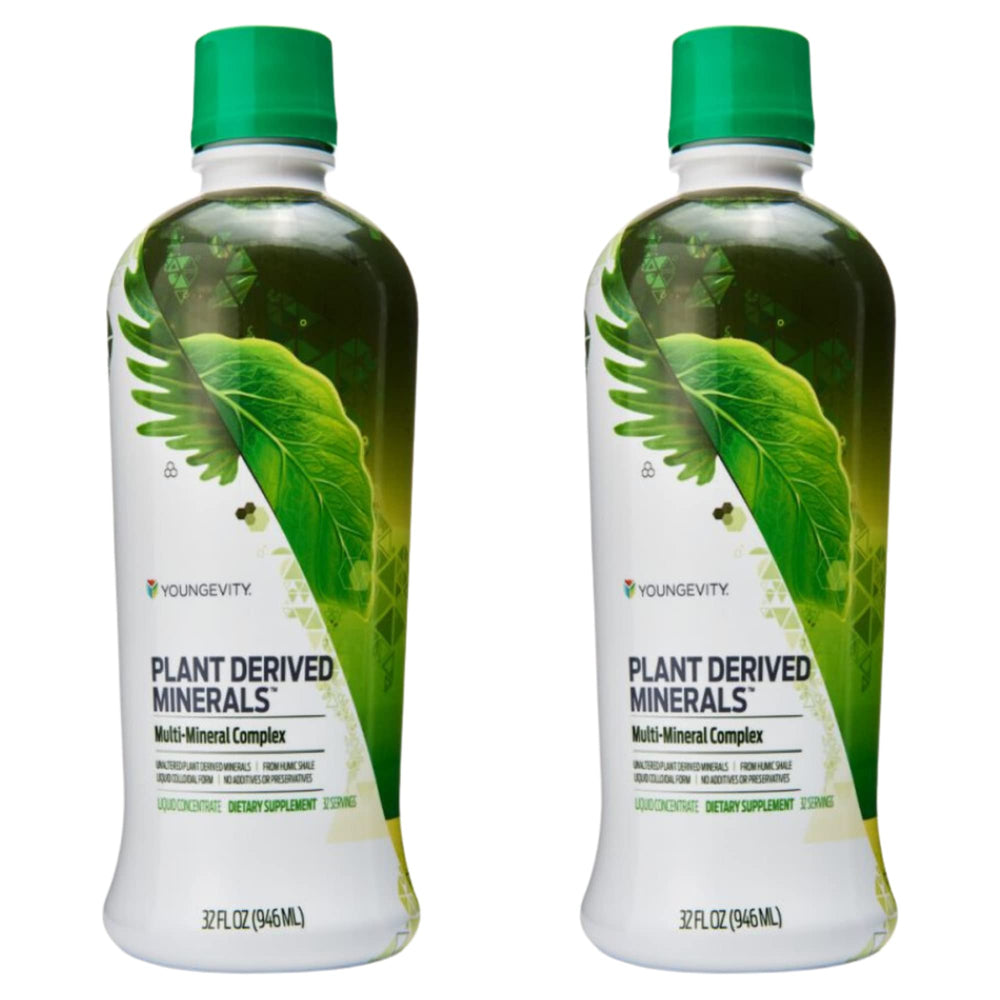 Youngevity Plant Derived Liquid Minerals bottle for easy daily intake.