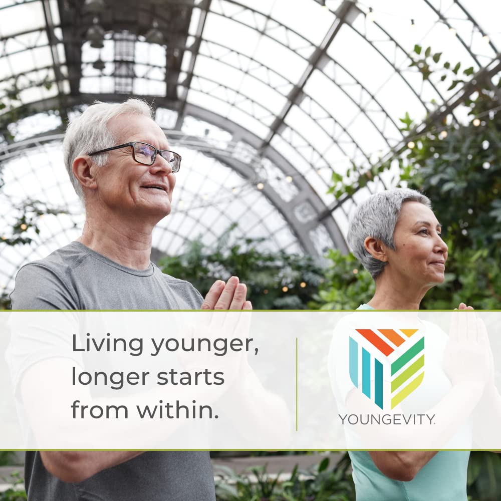 Youngevity Plant Derived Liquid Minerals 4-pack on display for value