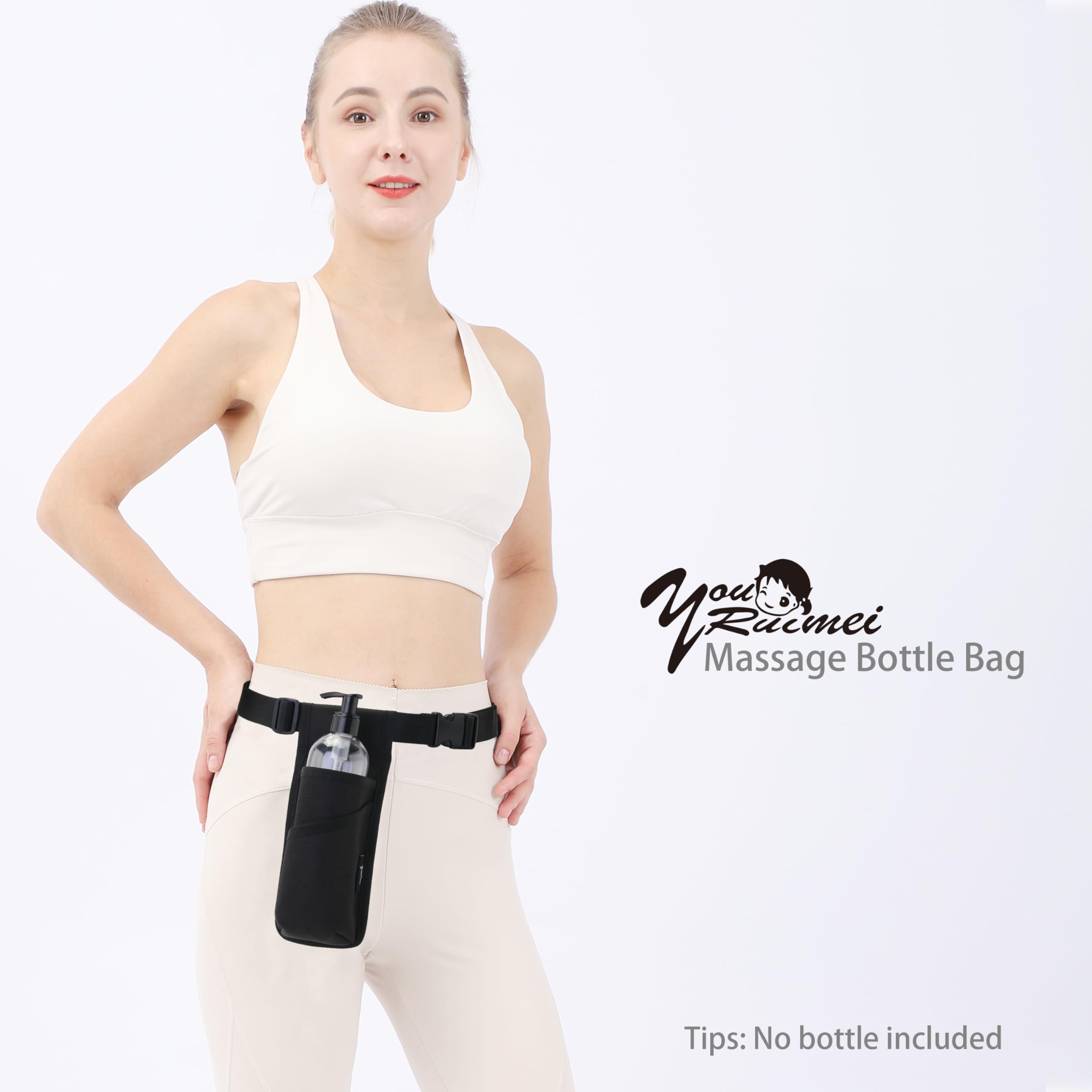 YOURUIMEI adjustable belt fits 25.6 to 48.4 inches.