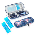 YOUSHARES Portable Insulin Cooler Case – TSA Approved Travel Organizer with 2 Gel Packs