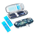 YOUSHARES Portable Insulin Cooler Travel Case – TSA Approved, EVA Insulated Organizer for Diabetes Supplies