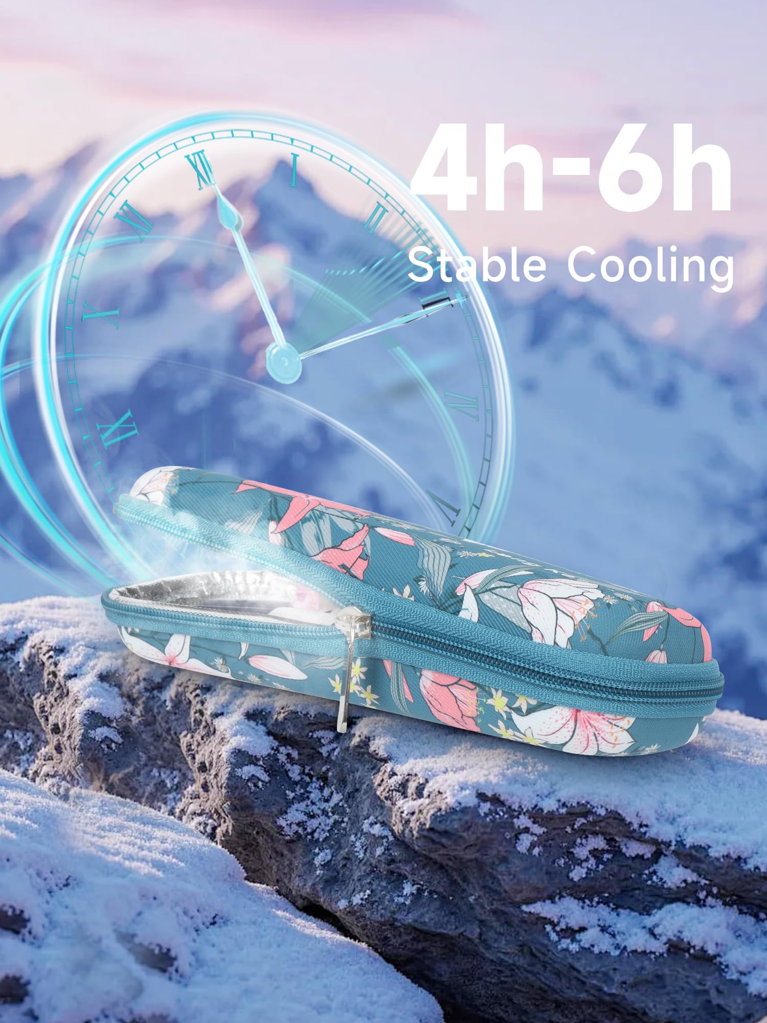 YOUSHARES ice-packs reusable-cold maintain cooling during trips and outings.