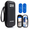 YOUSHARES Insulin Cooler Travel Case with Temperature Display – Portable Refrigerated Medicine Bag
