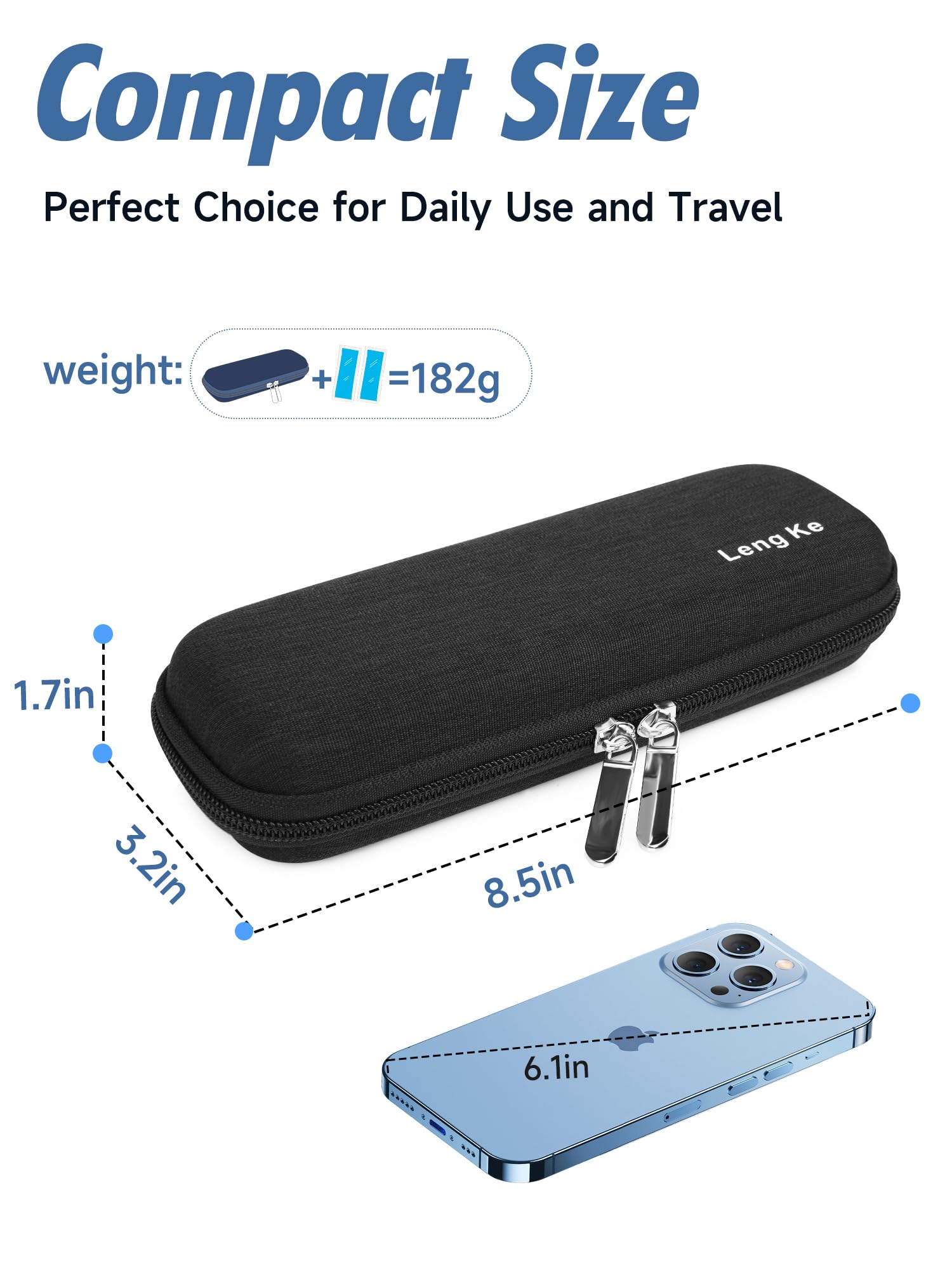 YOUSHARES insulin cooler case internal compartments, neat storage for pens, syringes, and supplies