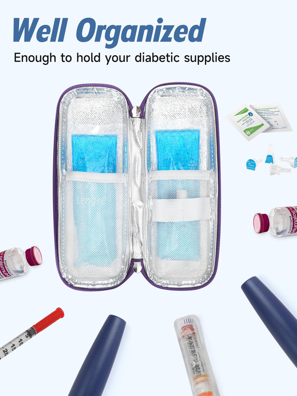 Three-layer construction with waterproof outer fabric and EVA core.