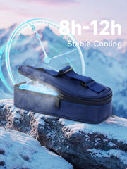 YOUSHARES insulin vials cooler front pocket keeps syringes and essentials at hand.