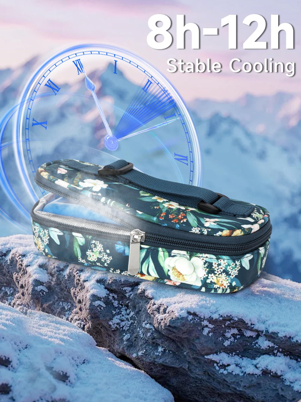 YOUSHARES ice brick inside keeps insulin stable during transit without electricity.