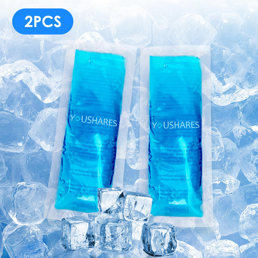 TSA approved YOUSHARES ice packs for travel-friendly refrigeration solutions