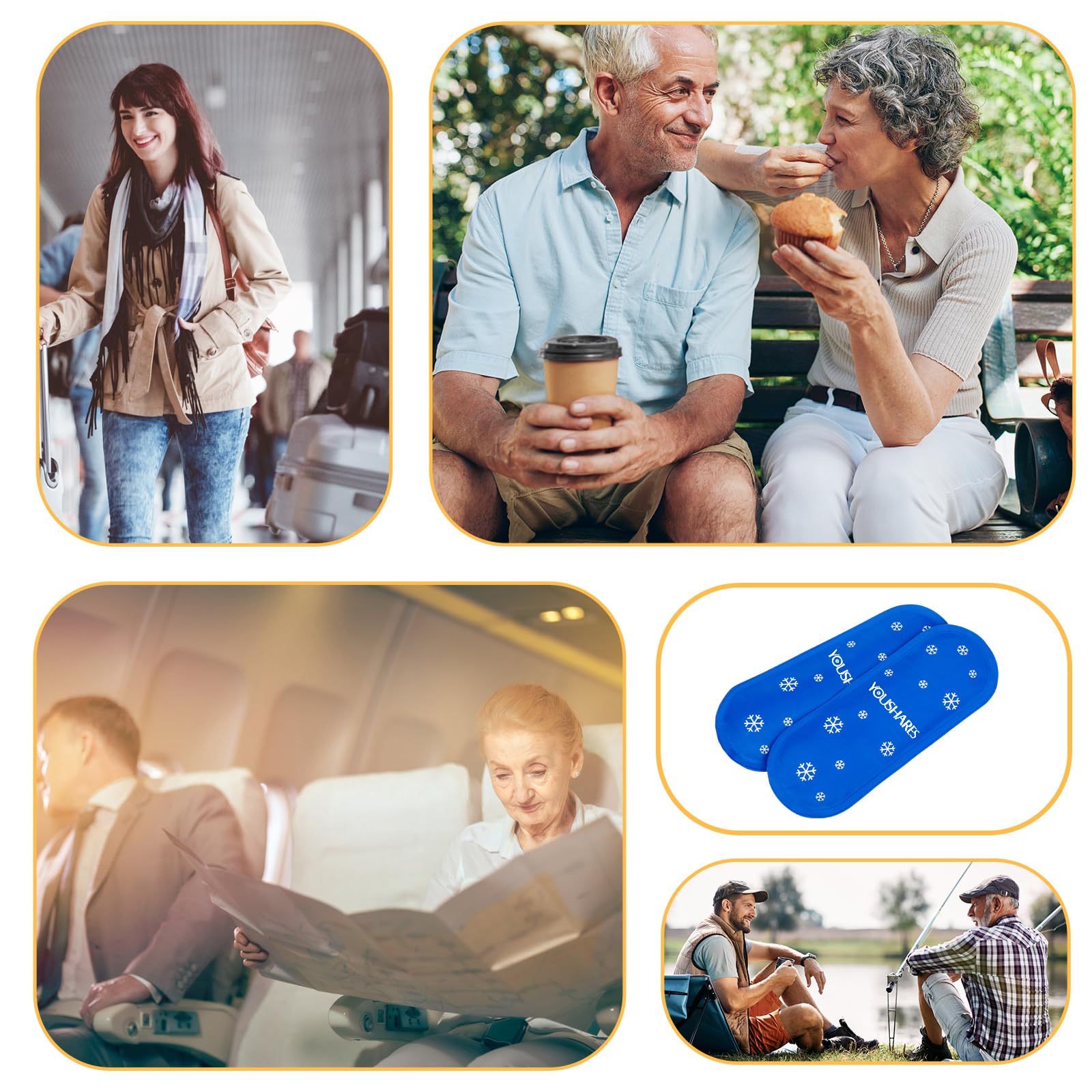 YOUSHARES TSA-approved travel ice pack fits most insulin travel cases.