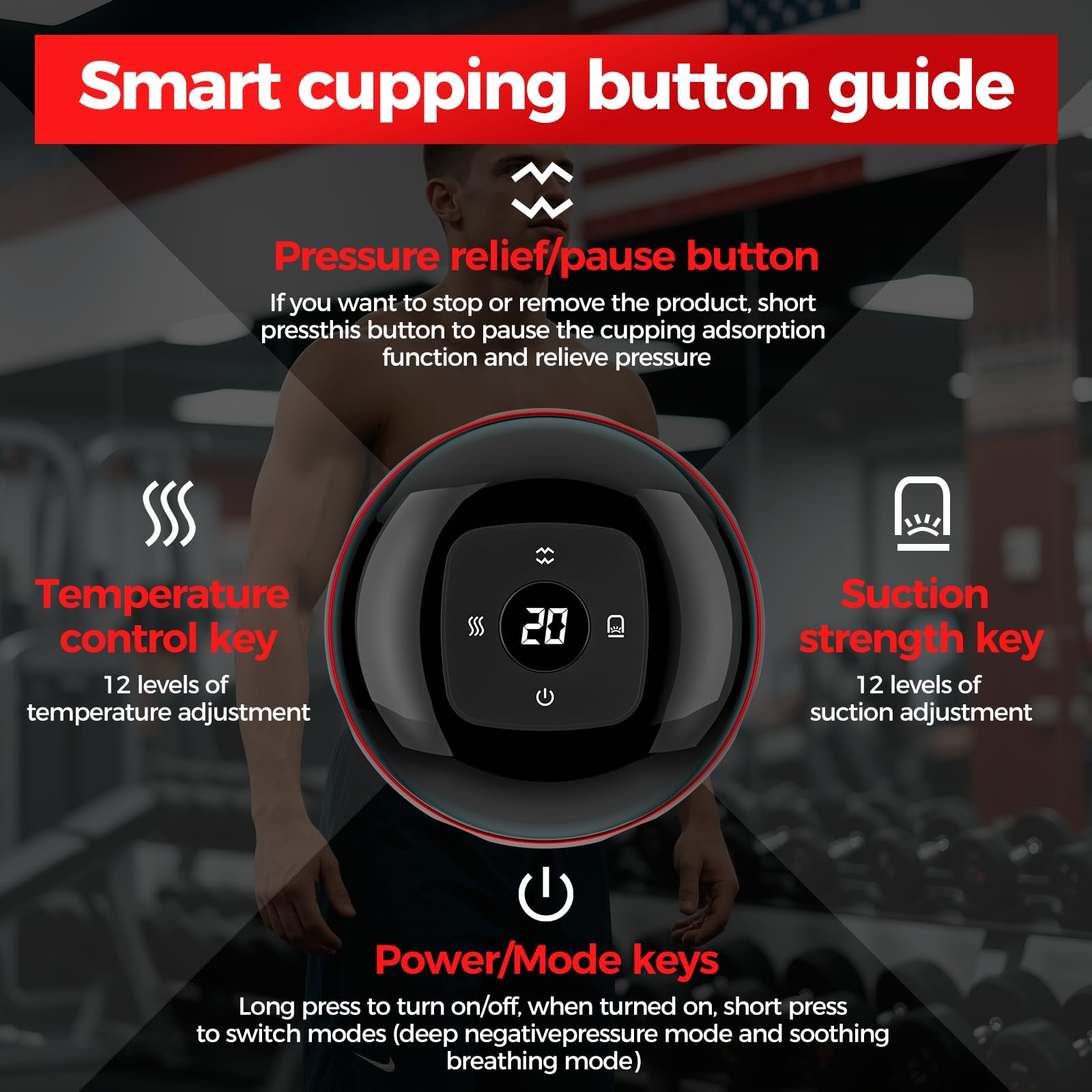 Youtelit red light therapy indicator supporting calming post workout recovery