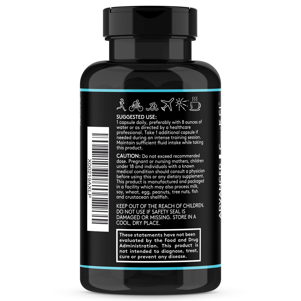 Youth & Tonic hydration capsules helping endurance during intense training.