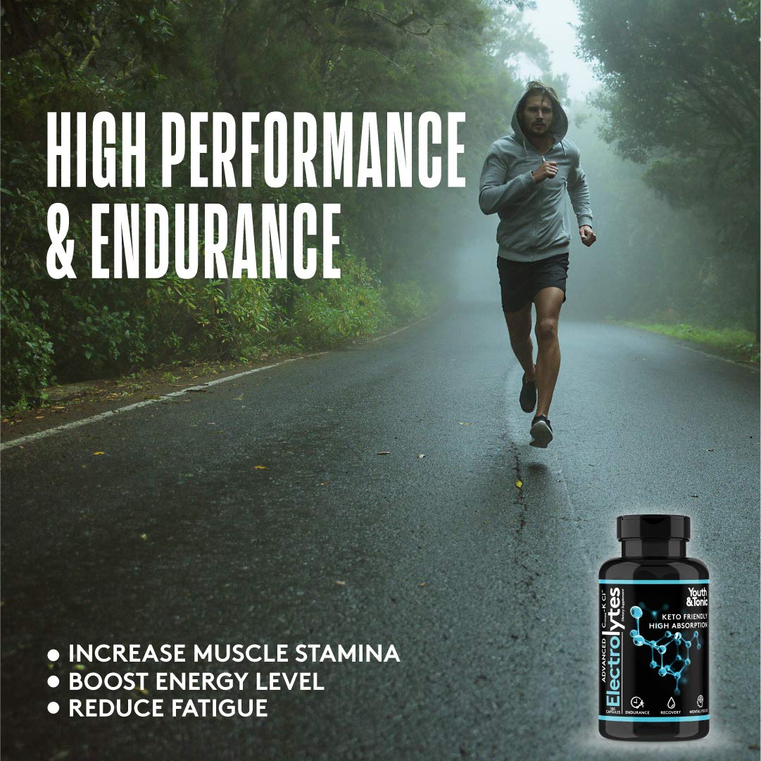 Youth & Tonic fasting-friendly electrolytes bottle suitable for keto and fasting plans.