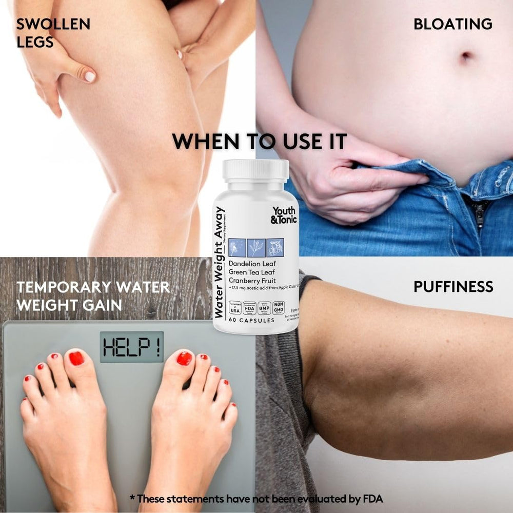 Capsules in hand for easy electrolyte replenishment with meals, Youth & Tonic