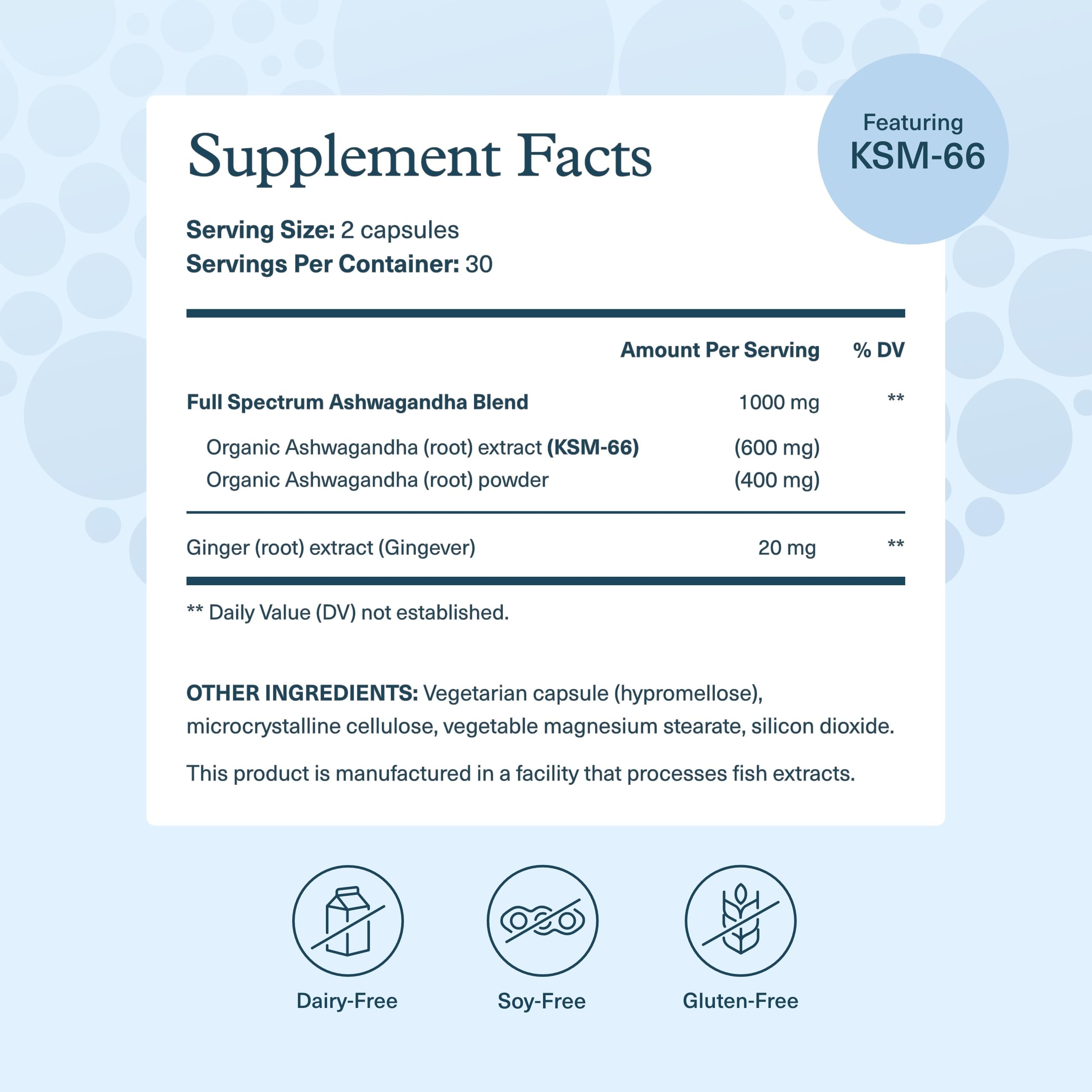 Youtheory Ashwagandha capsules for convenient everyday supplementation.