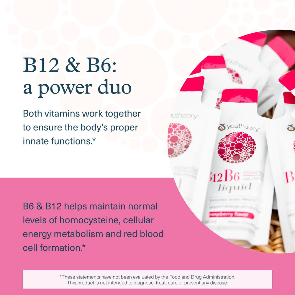 Youtheory B12 B6 raspberry pour experience showing vibrant color and ease of use.